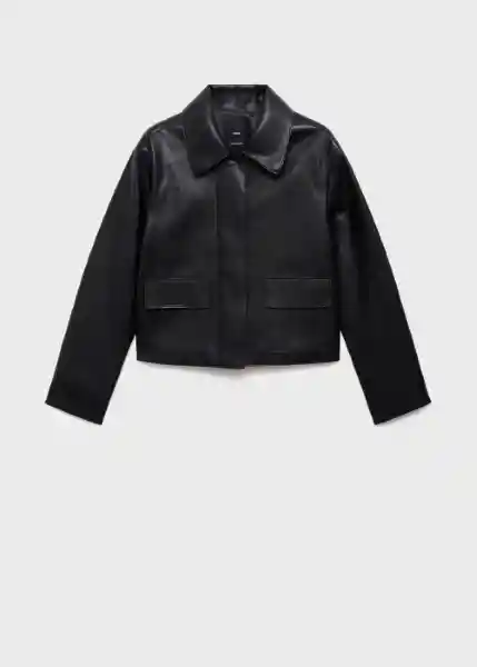 Chaqueta Sabina Negro Talla M Mujer Mango
