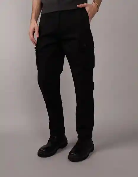 Pantalón Hombre Negro Talla 30 x 30 5034064 American Eagle