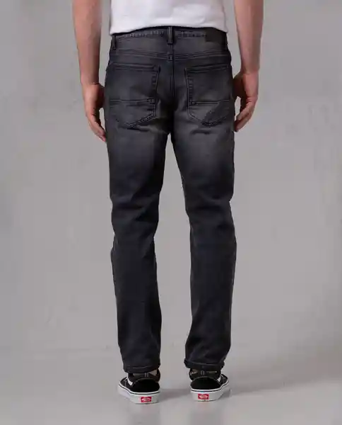 Jeans Slim Hombre Negro Refinado Ultraoscuro T 38 76643 Rifle