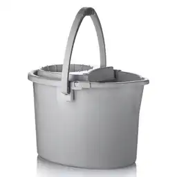 Estra Balde Escurridor Gris 12 L