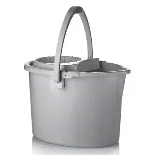 Estra Balde Escurridor Gris 12 L
