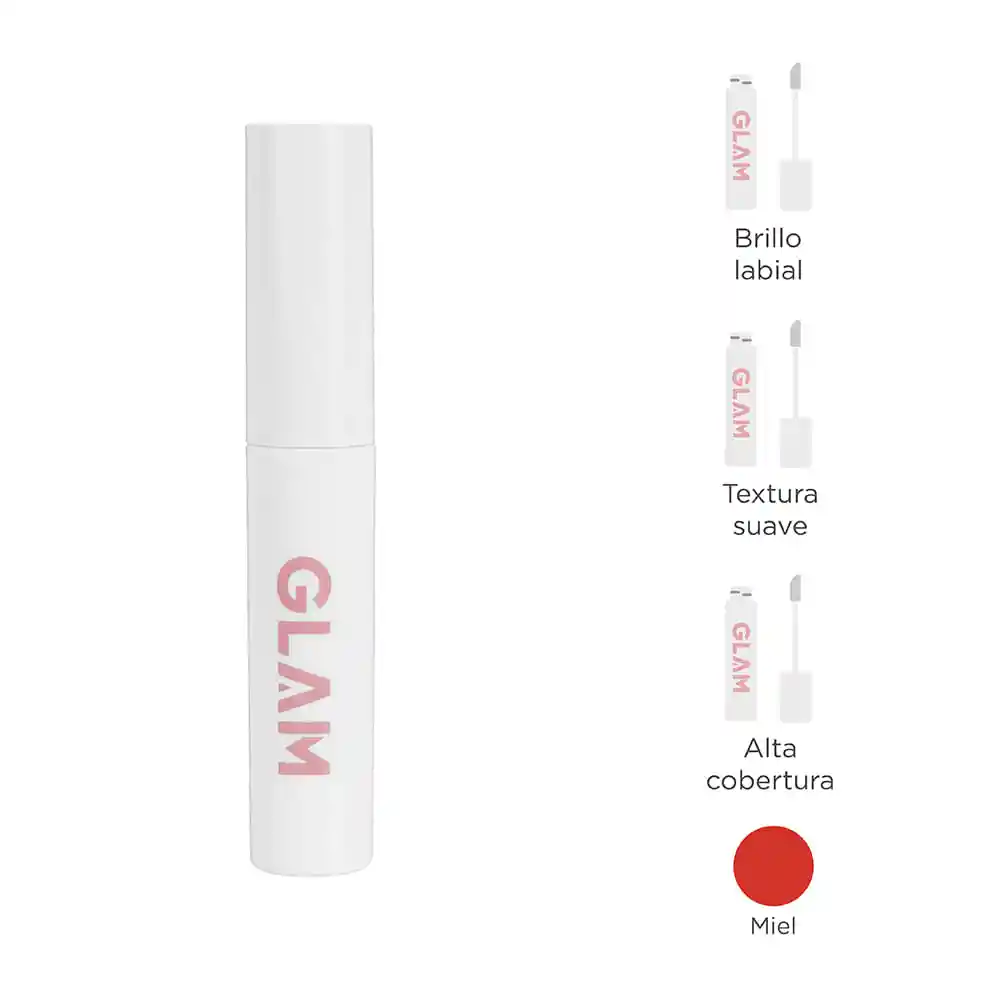 Labial Líquido Glam Honey 05 Miniso