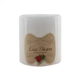 Luz Divina Vela en Agua de Rosas 