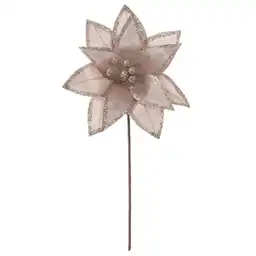 Flor Ponsetia Champana 12P 40 cm 831-Amx006-2472N Finlandek