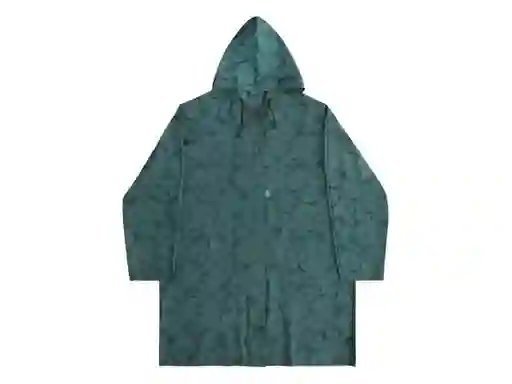 Abrigo Impermeable Para Mujer Verde Casaideas