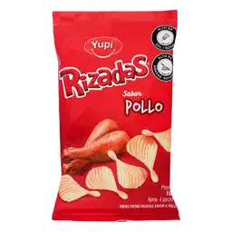 Rizadas Papas Fritas Sabor a Pollo