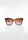 Gafas de Sol Gracia Chocolate Talla 99 Mujer Mango