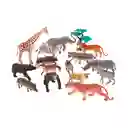 Set Juguete de Plástico Animales Multicolor L Diseño 0038