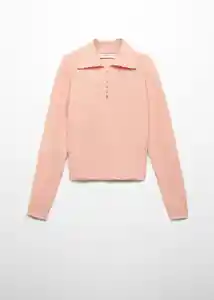 Buzo Jersey Palau Rosa Pastel Talla M Mujer Mango