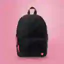 Maleta Deportiva Con Bolsillo al Frente Negro Miniso