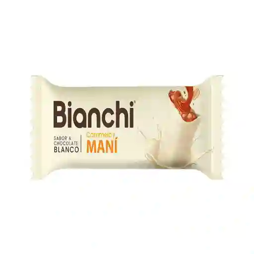 Bianchi Caramelo con Maní Cubierto de Chocolate Blanco