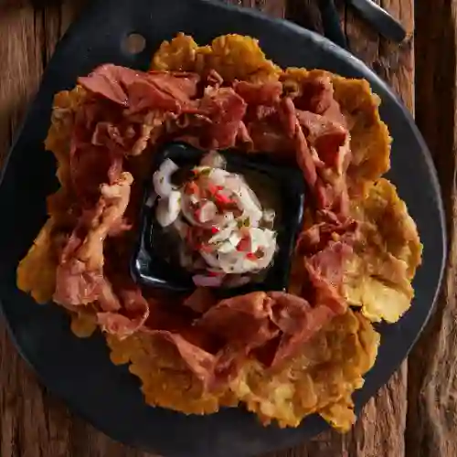 Ceviche de Chicharrón.