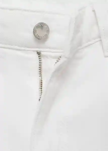 Jean Joy Blanco Talla 36 Mujer Mango