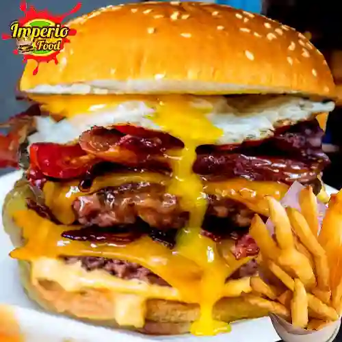 Combo Hamburguesa Ranchero Doble Res