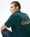 Camisa Hombre Verde Talla M 811G004_VER195420 Americanino