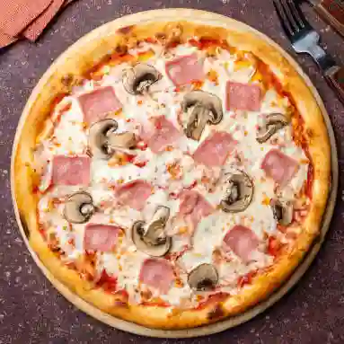 Pizza Mediana Jamon Champiñon