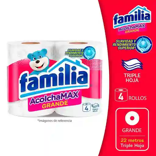 Familia Papel Higiénico Acolcha Max