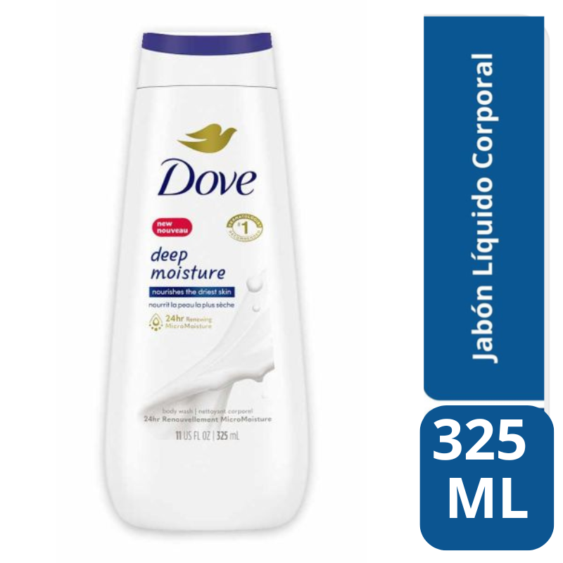 Dove Jabón Líquido Corporal Deep Moisture 354 ml