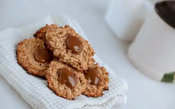 Galletas de Mantequilla de Maní Con Arequipe