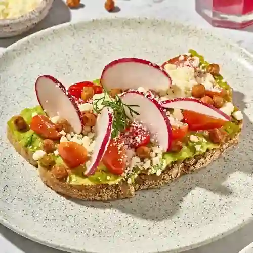 Tostada de Aguacate