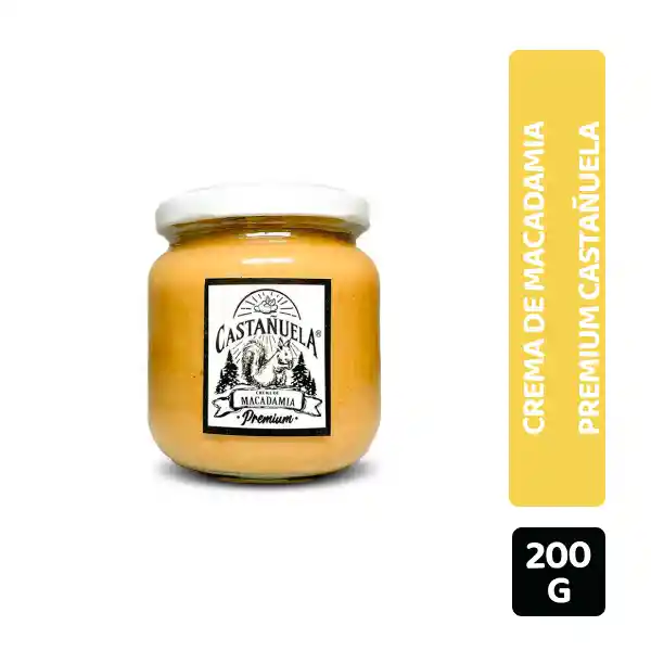 Castañuela Crema de Macadamia Premium