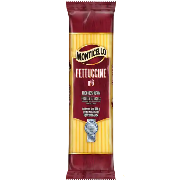 Monticello Pasta Fettuccine N°6 Premium