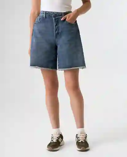 Short Mujer Azul Talla 6 352G002_AZU174021