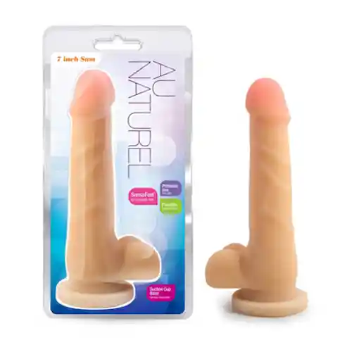 Dildo Au Naturel Sam Beige 7\"