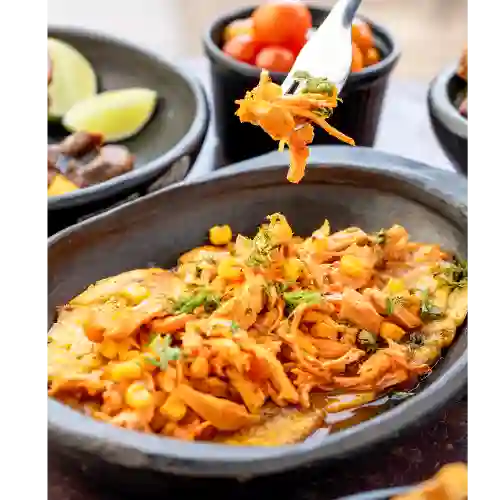 Patacón con Pollo