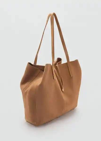 Bolso G Bassi Cuero Mujer Mango