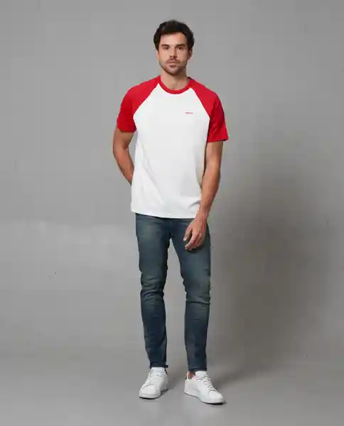 Camiseta Hombre Rojo Talla M 109G010_ROJ191764 Rifle