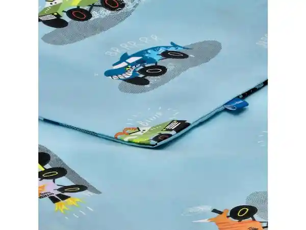 Set Sabanas Estampadas Niño Azul Casaideas