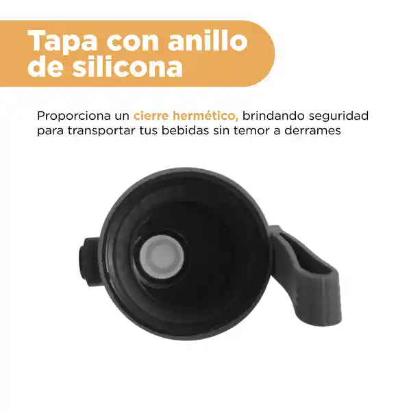 Vaso Plástico Mango Silicona Jurassic Azul Oscuro 500 mL Miniso