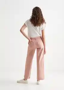 Pantalón Utilitys Terracota Talla 18 Teen Niñas Mango