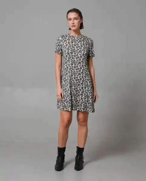 Vestido Mujer Gris Talla L 279G005_GRI185102 Rifle
