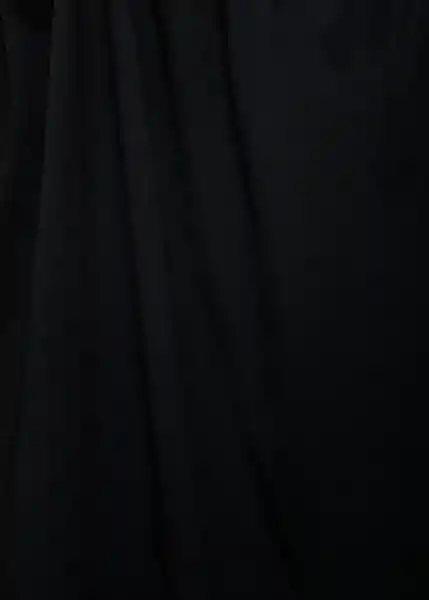 Vestido Mili Negro Talla S Mujer Mango