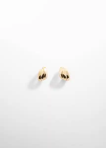 Pendientes Demi Oro Talla 99 Mujer Mango