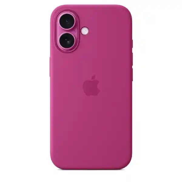 iPhone Case 16 Plus Silicone With Magsafe Fuchsia