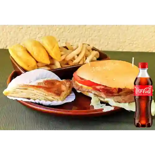 Combo Hamburguesa Don Juaco +Cocacola Orig 400ml
