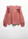 Blusa Olivia Rosa Talla 14 Niña Mango