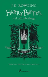 Harry Potter y el Cáliz de Fuego Ed. Slytherin 20 Aniversario - J. K. Rowling