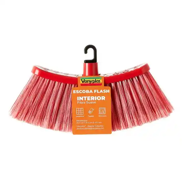 Vanyplas Repuesto de Escoba Rojo
