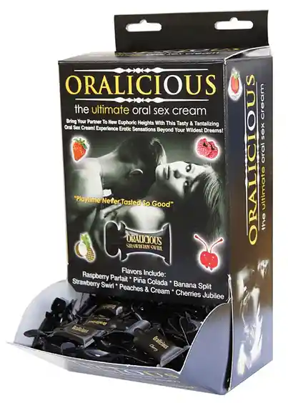 Crema Sexo Oral Dilatante Oralicious Sabores Surtidos Cojín