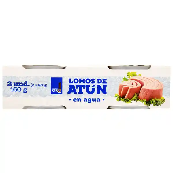 Atún Lomo en Agua Medalla de Oro