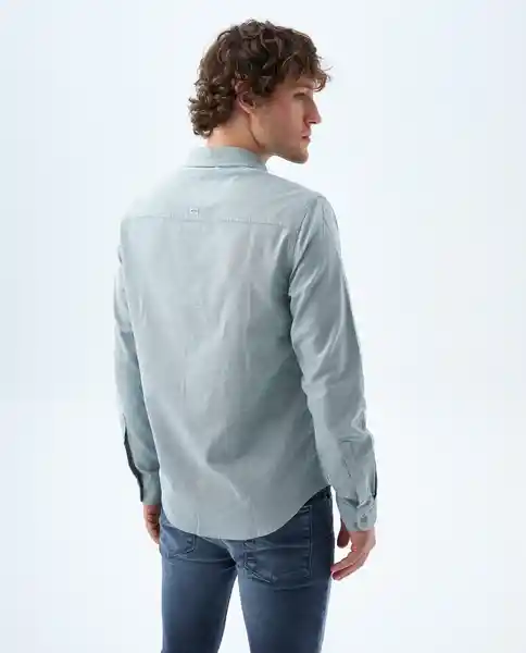 Camisa Hombre Verde Talla M 819f507 Americanino