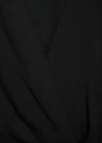 Vestido Vene Negro Talla XS Mujer Mango