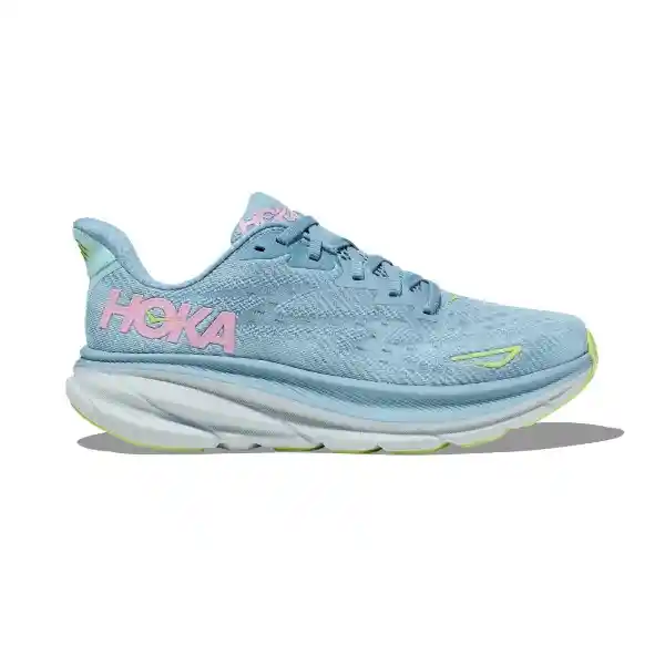 Hoka Zapatos W Clifton 9 Azul Para Mujer Talla 8.5