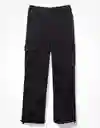 Pantalón Para Mujer Color Negro Talla 0 REGULAR American Eagle