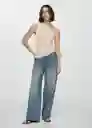 Top Lemon Crudo Talla S Mujer Mango