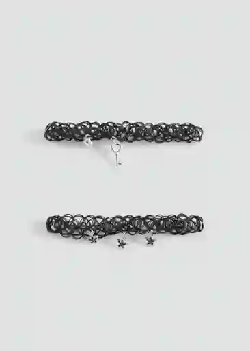 Collar Cblack Negro Talla 99 Niñas Mango